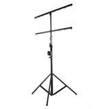Hardman LS4 wind-up lysstativ med dobbelt tværstang, 1,7 til 4,3 m