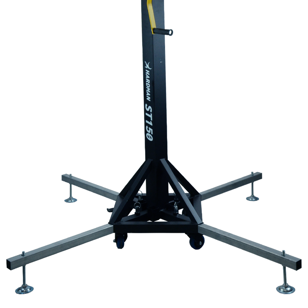 Hardman ST150 scenetårn med spil, 1,75 til 4,3 m, 150 kg