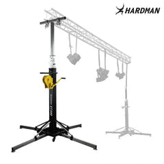 Hardman ST300 scenetårn med spil, 2 til 5,5 m, 300 kg