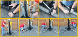Hardman ST300 scenetårn med spil, 2 til 5,5 m, 300 kg