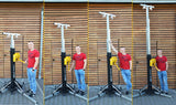 Hardman ST300 scenetårn med spil, 2 til 5,5 m, 300 kg