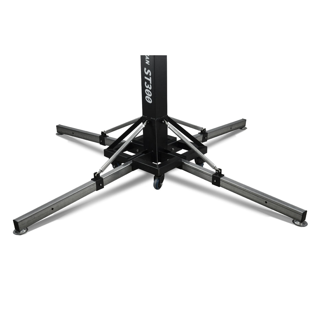 Hardman ST300 scenetårn med spil, 2 til 5,5 m, 300 kg