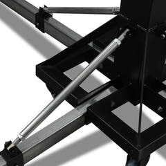 Hardman ST300 scenetårn med spil, 2 til 5,5 m, 300 kg