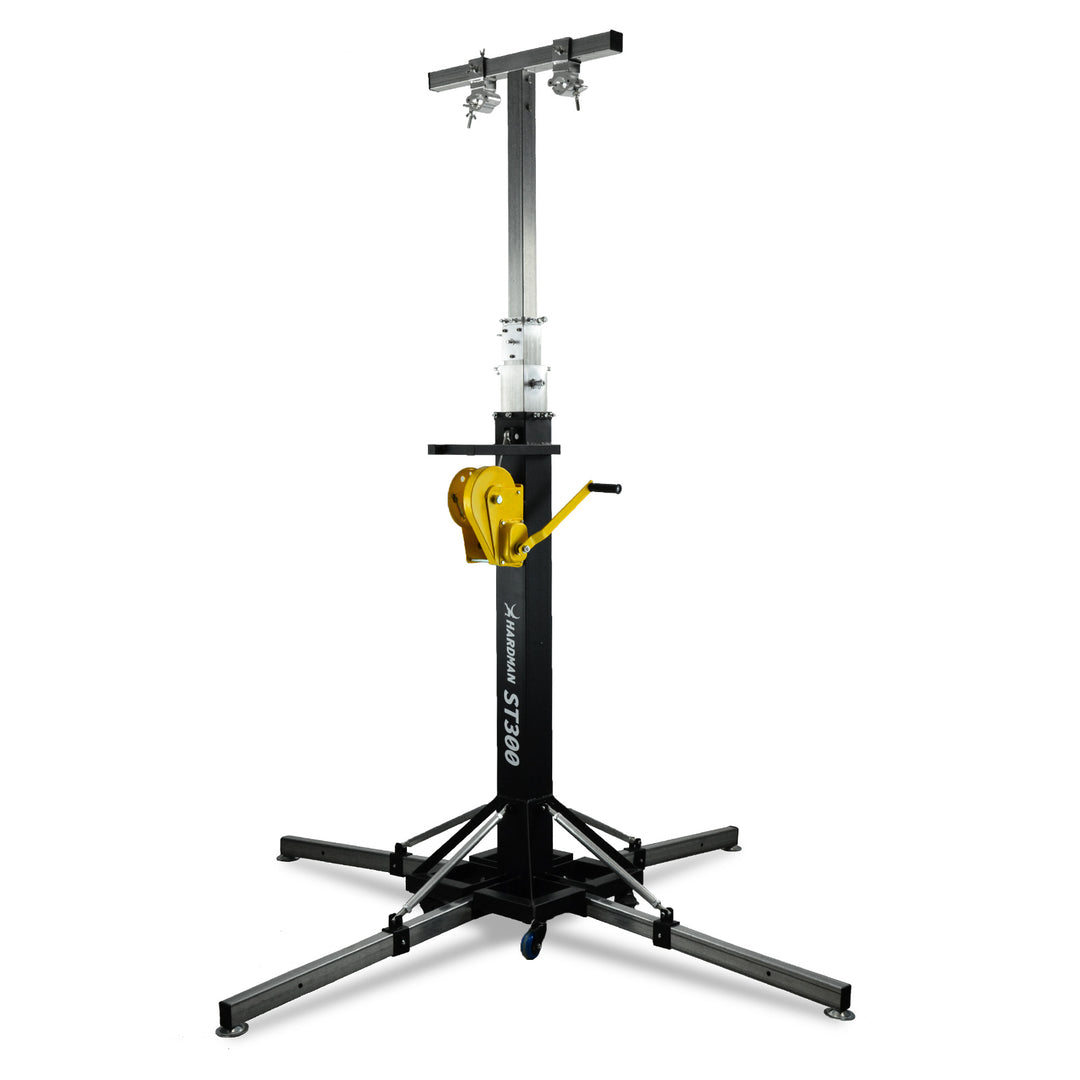 Hardman ST300 scenetårn med spil, 2 til 5,5 m, 300 kg