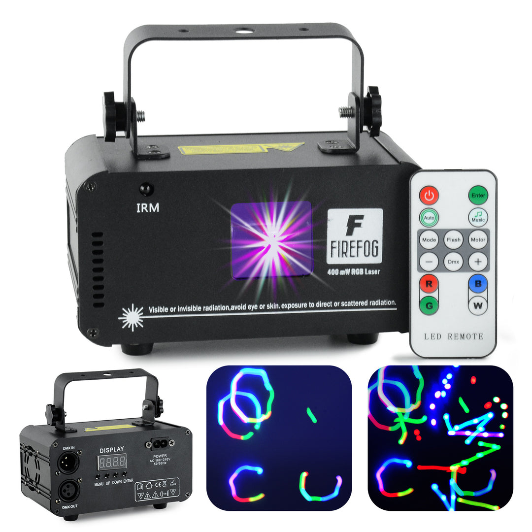 Firefog RGB disco laser 400mW