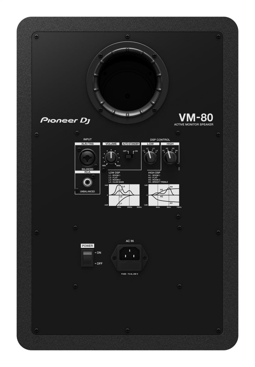 Pioneer DJ VM-80 Aktiv Studie Monitor