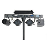 LIGHT4ME T-BAR LASER STROBE LED PAR DERBY UV IR multieffekt