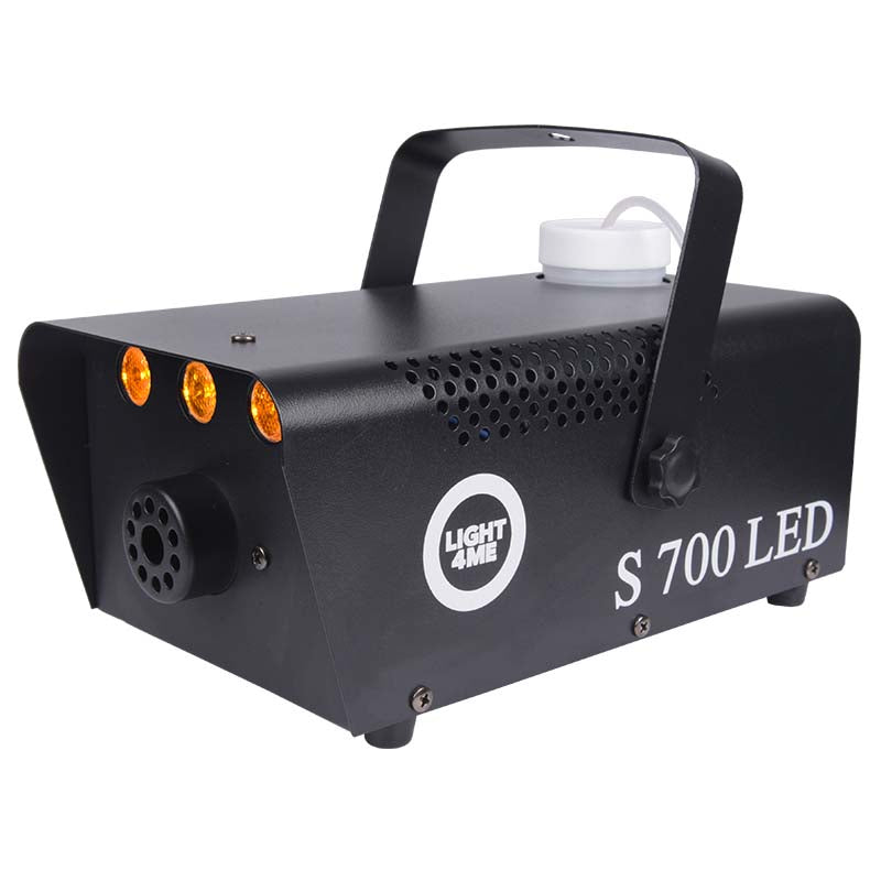 LIGHT4ME S 700W LED røgtågemaskine effektgenerator fjernbetjening