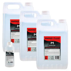 3 x 5L Røgvæske (Extra Heavy Density) + 250ml Rensevæske