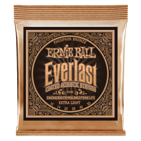 Ernie Ball Everlast Coated Phosphor Bronze Guitarstrenge (Akustisk)