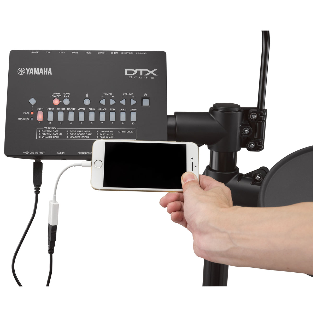 Yamaha DTX402K El-trommesæt
