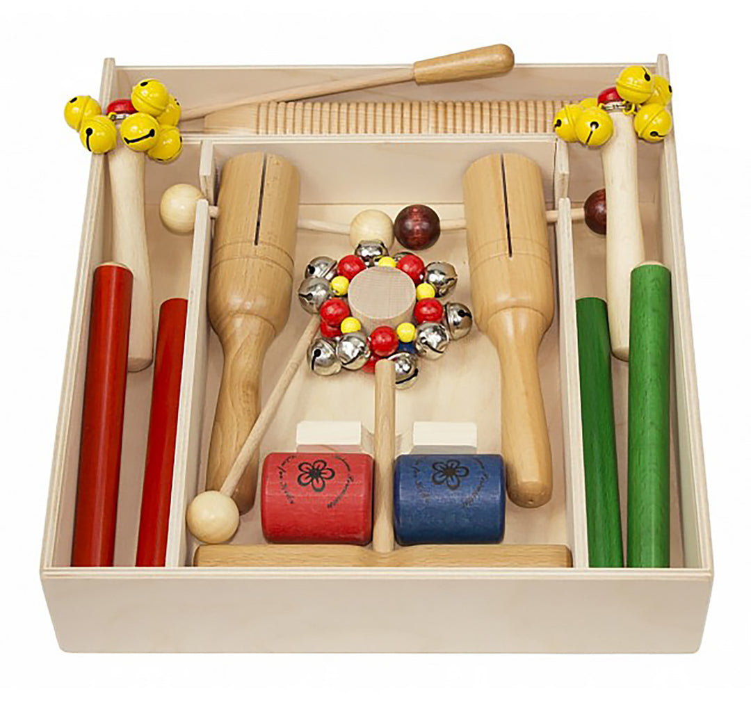 Percussion til børn m. 12 dele
