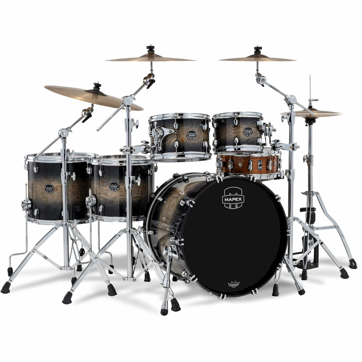 Mapex Saturn VI Series SR628XUZXG - Black Ink Burst