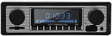 Retro Bilradio med FM, Bluetooth og USB
