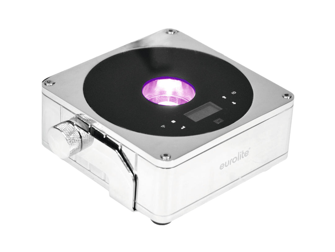 EUROLITE Set 4x AKKU IP Flat Light 1 chrome + Soft Bag