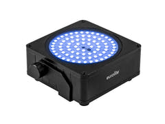 EUROLITE Set 8x AKKU IP Flat Light SMD bk + Plastic case with trolley