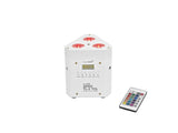 EUROLITE Set 4x AKKU TL-3 TCL white + Case with charging function