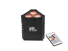 EUROLITE Set 6x AKKU IP TL-3 QCL + Case with wheels and charging function