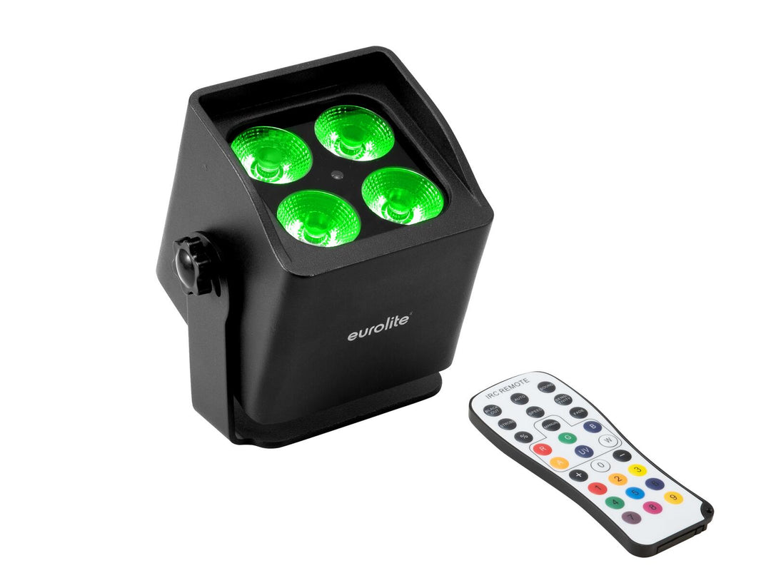 EUROLITE Set 6x AKKU Mini IP UP-4 QCL Spot MK2 + Soft Bag