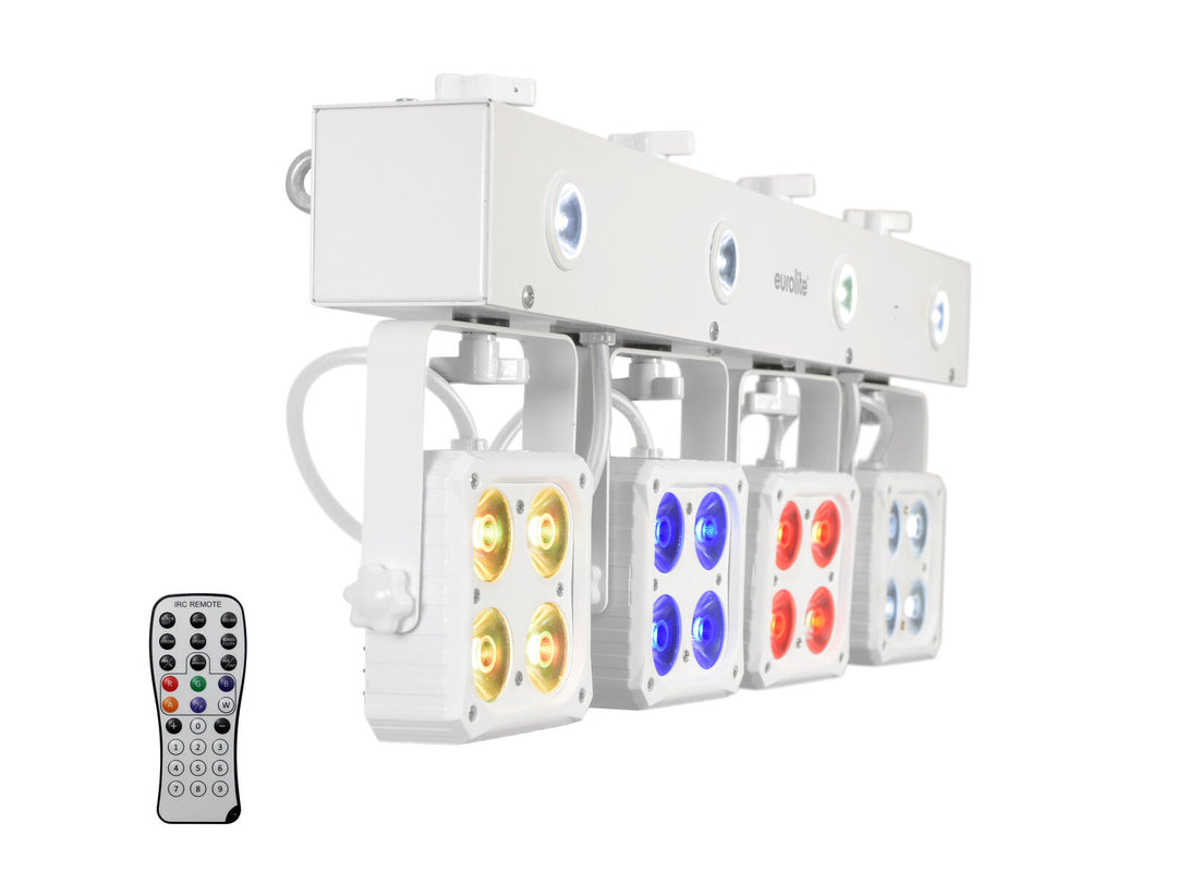 EUROLITE Set LED KLS-180 wh + LED B-40 wh + USB QuickDMX + Easy Show
