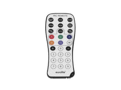 EUROLITE Set LED KLS-180 hvid + BS-2 EU højttalerstativer i hvid