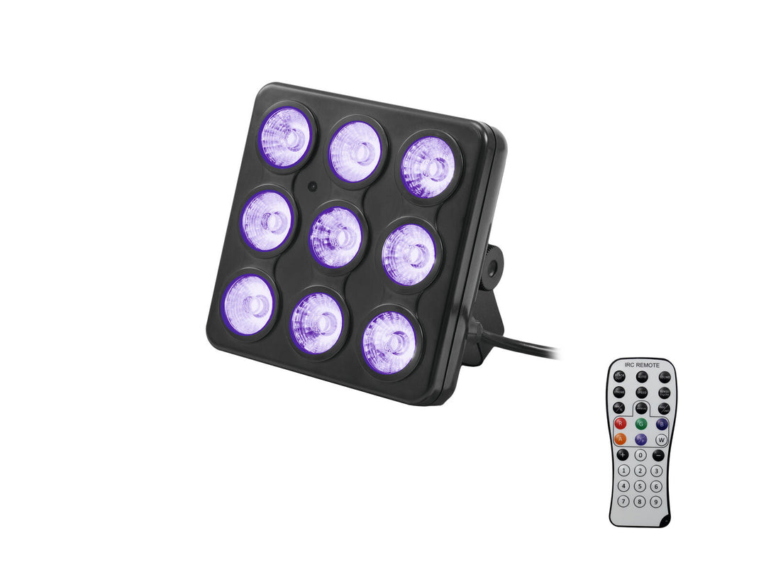 EUROLITE Set 4x LED Party Panel RGB+UV + Soft Bag