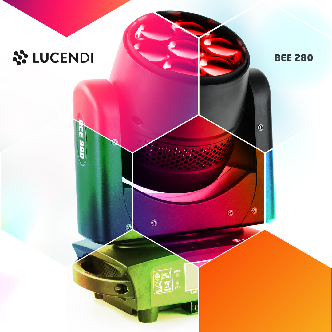 Lucendi BEE280 7 x 40 W LED Bee Eyes