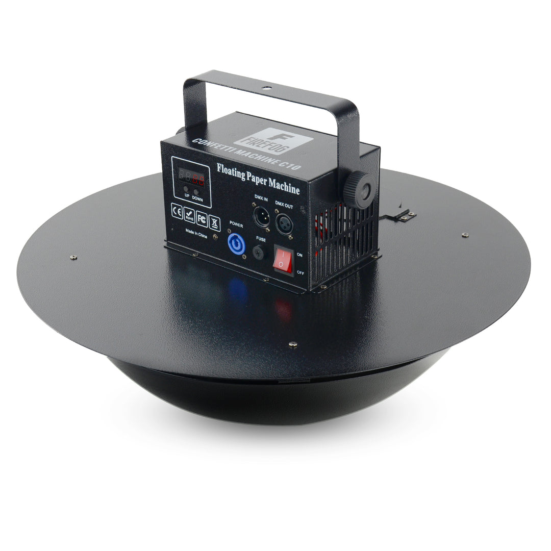 Firefog elektrisk konfettikanon 200 W med DMX og fjernbetjening