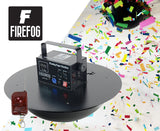 Firefog elektrisk konfettikanon 200 W med DMX og fjernbetjening
