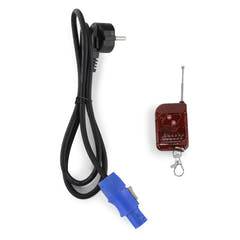 Firefog elektrisk konfettikanon 200 W med DMX og fjernbetjening