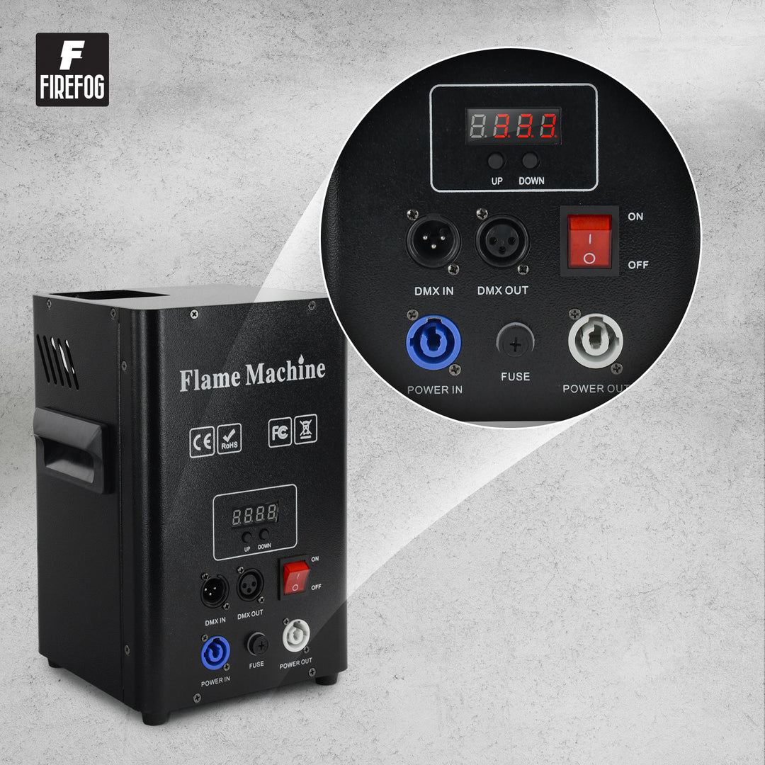 Firefog BLAZE100 flammemaskine 200 W med DMX