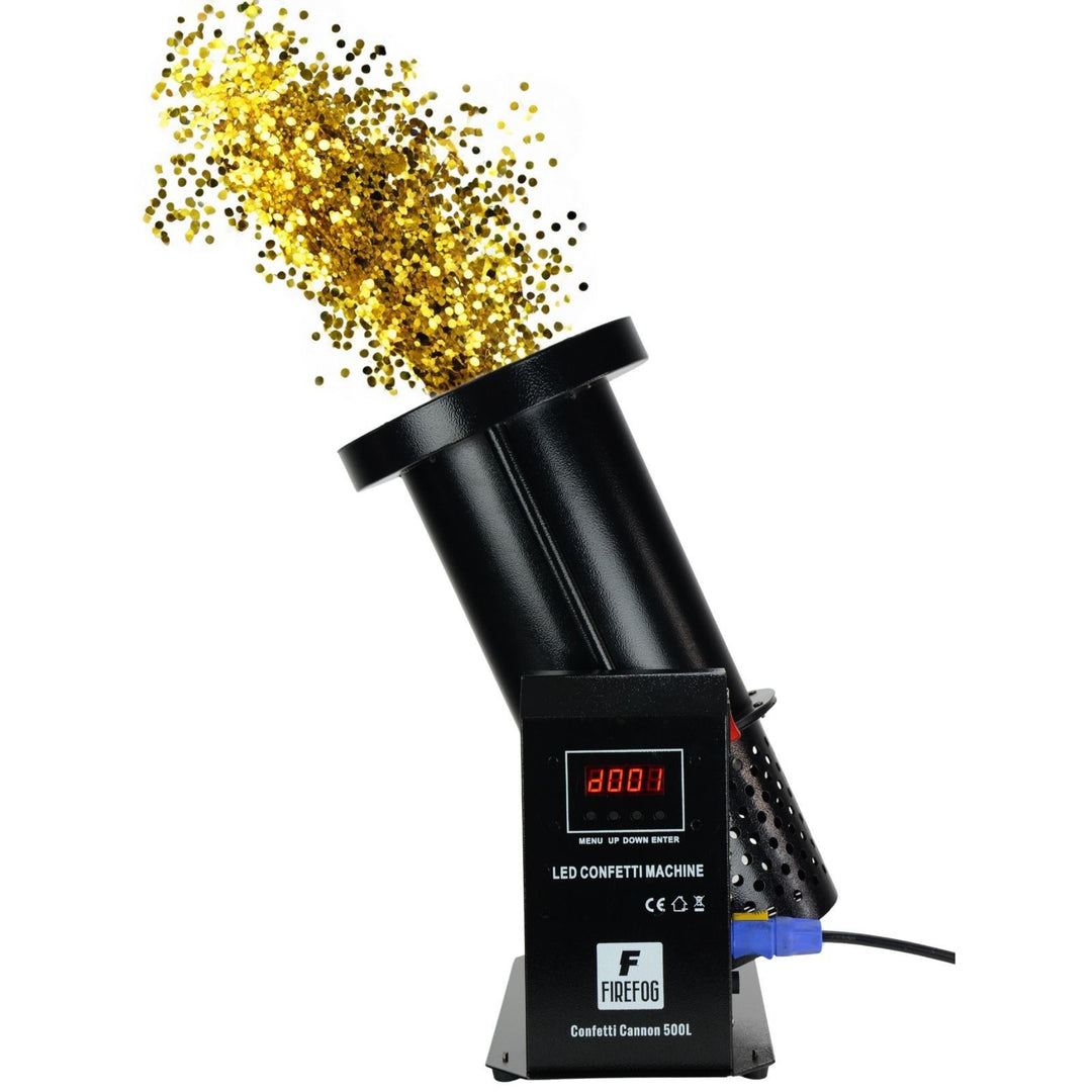 Firefog Confetti Cannon 500L konfettikanon med LED og DMX