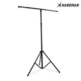 Hardman LS1 lysstativ med tværstang, 1,6 til 2,8 m, 45 kg