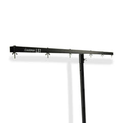 Hardman LS1 lysstativ med tværstang, 1,6 til 2,8 m, 45 kg