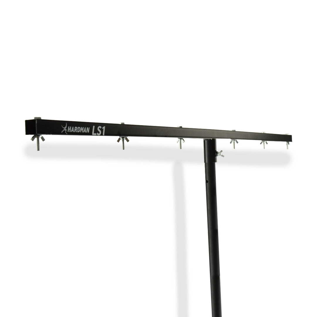 Hardman LS1 lysstativ med tværstang, 1,6 til 2,8 m, 45 kg