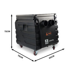 Firefog LF6000 PRO heavy smoke maskine til tøris, 6000 W