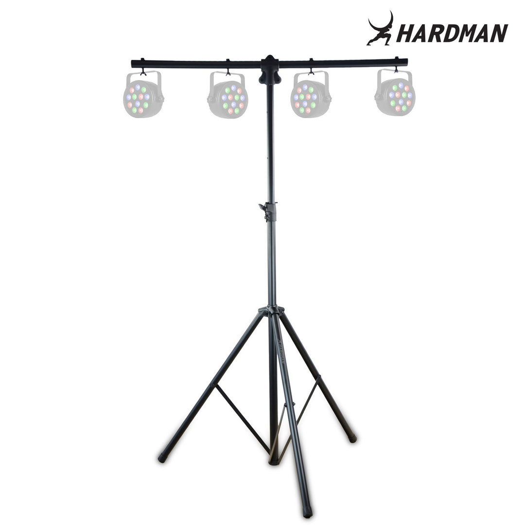 Hardman HLS2 lysstativ med T-bar, 2,5 m, 70 kg, sort