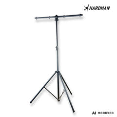 Hardman HLS3 lysstativ med T-bar og automatisk stift, 2,5m
