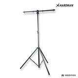 Hardman HLS3 lysstativ med T-bar og automatisk stift, 2,5m