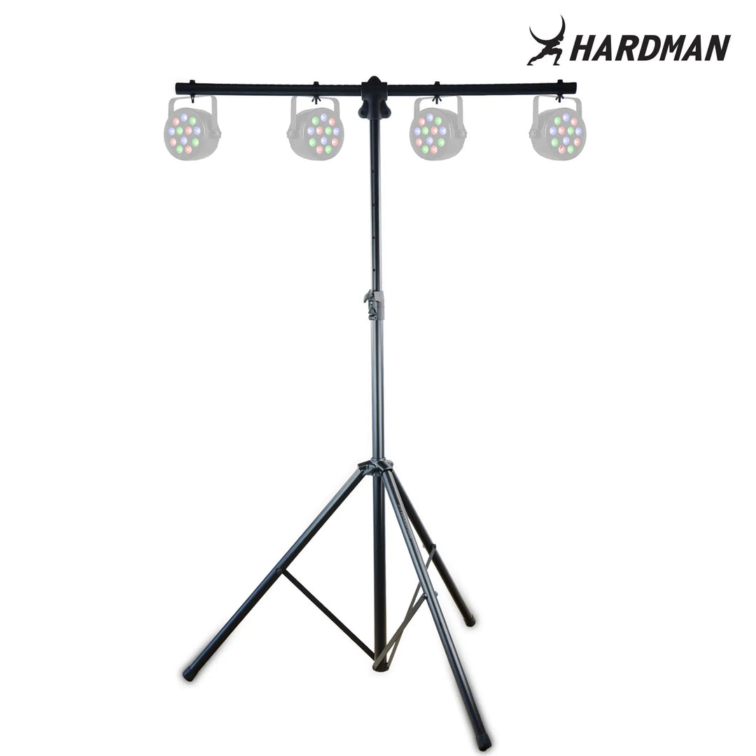 Hardman HLS3 lysstativ med T-bar og automatisk stift, 2,5m