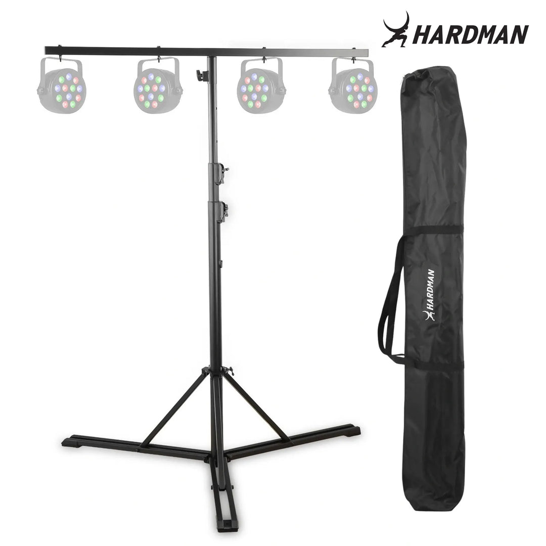 Hardman HLS13 lysstativ med T-bar og taske, 3 m, 70 kg