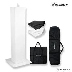 Hardman PTS23W totem, hvid, 100-175 cm