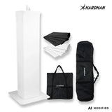 Hardman PTS23W totem, hvid, 100-175 cm