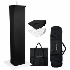 Hardman PTS23W totem, hvid, 100-175 cm