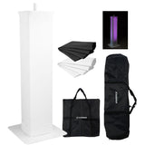 Hardman PTS23W totem, hvid, 100-175 cm