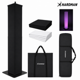 Hardman PTS23B totem, sort, 100-175 cm