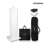 Hardman PTS24W totem, hvid, 135-250 cm