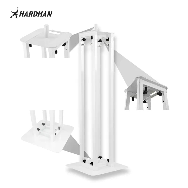 Hardman PTS24W totem, hvid, 135-250 cm