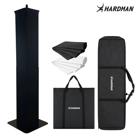 Hardman PTS24B totem, sort, 135-250 cm