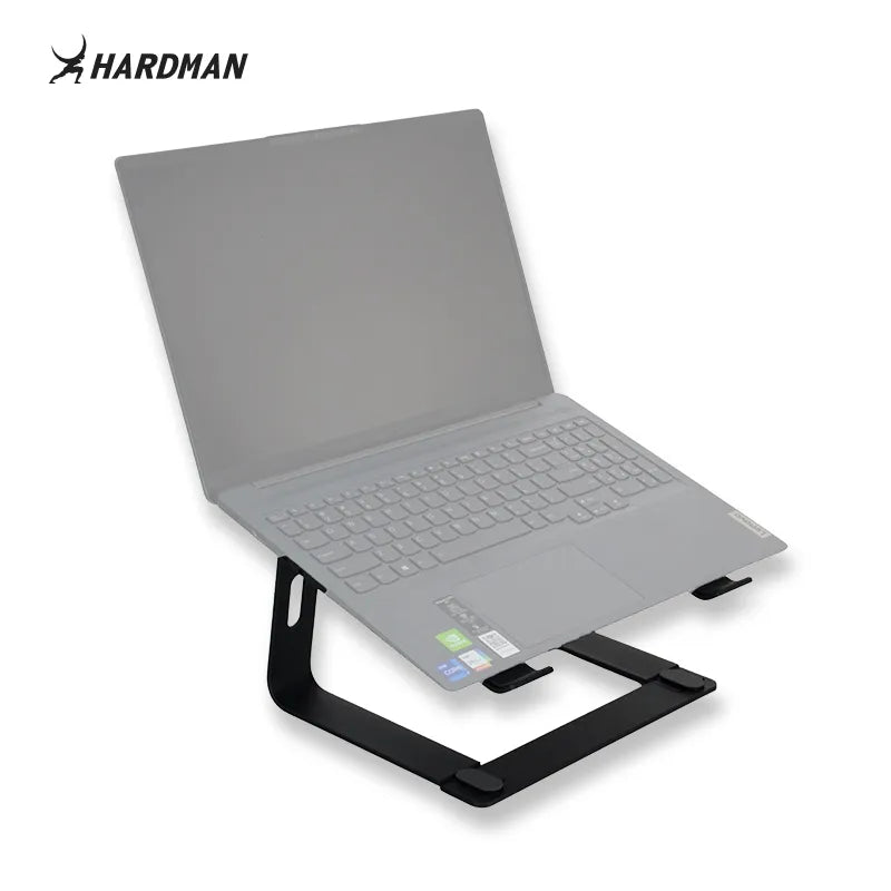 Hardman LSR2 – Sammenklappeligt laptopstativ i aluminium, sort